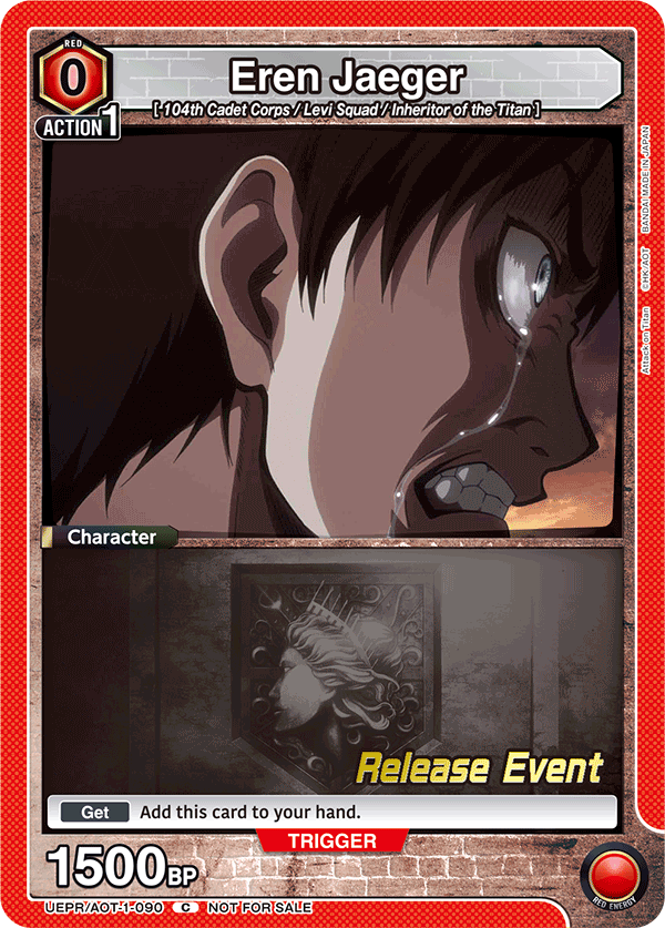 UEPR/AOT-1-090 Eren Jaeger