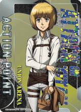 UEPR/AOT-AP01 Action Point Card(Attack on Titan)