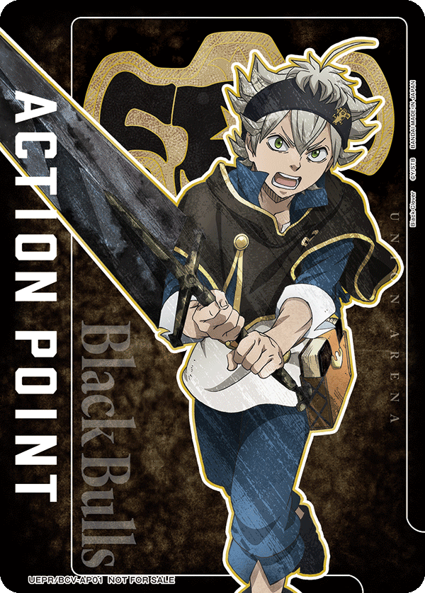 UEPR/BCV-AP01 Action Point Card(Black Clover)