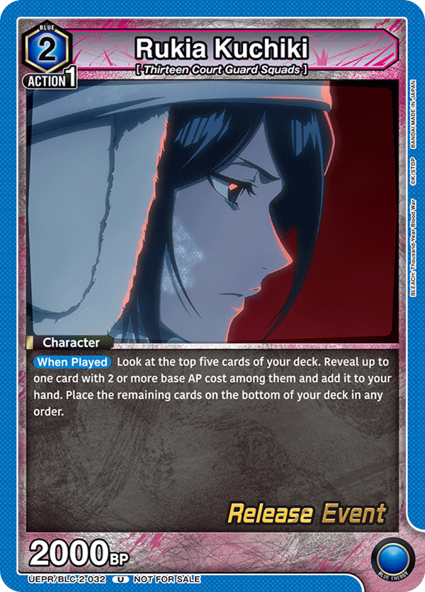 UEPR/BLC-2-032 Rukia Kuchiki