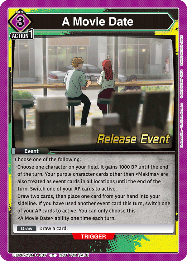 UEPR/CSM-1-037 A Movie Date