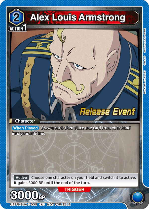 UEPR/FMA-1-035 Alex Louis Armstrong