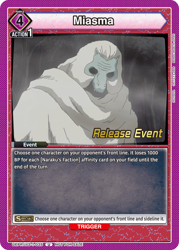 UEPR/IYS-1-035 Miasma