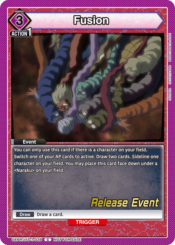 UEPR/IYS-1-039 Fusion