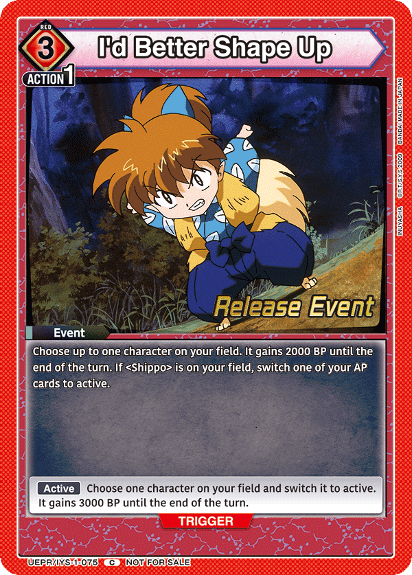 UEPR/IYS-1-075 I'd Better Shape Up