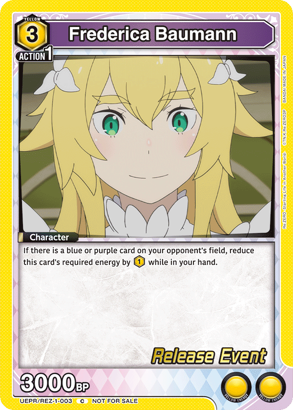 UEPR/REZ-1-003 Frederica Baumann