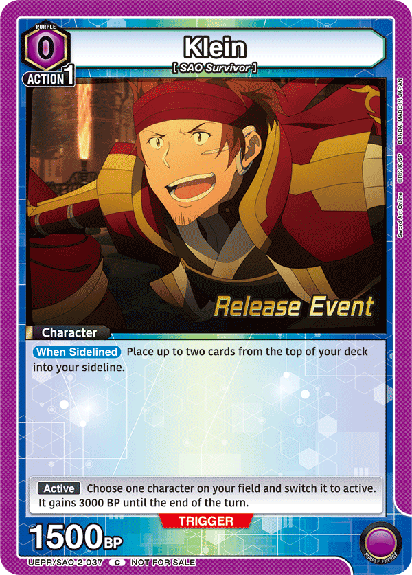 UEPR/SAO-2-037 Klein