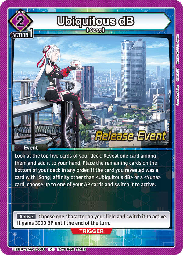UEPR/SAO-2-061 Ubiquitous dB