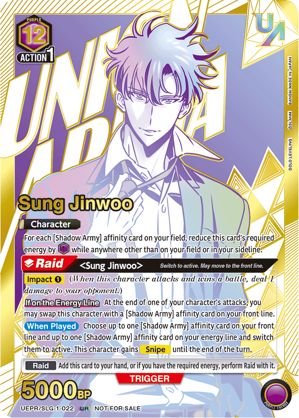 UEPR/SLG-1-022 Sung Jinwoo