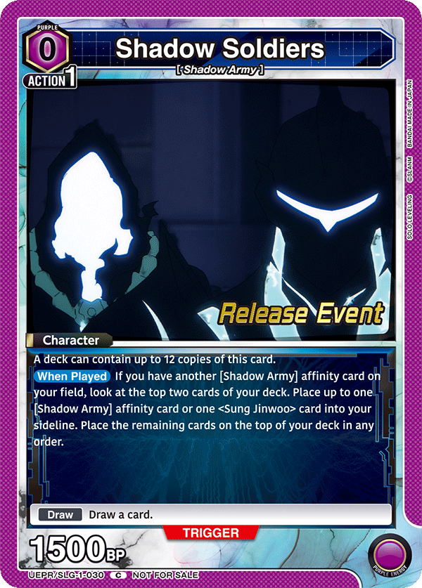 UEPR/SLG-1-030 Shadow Soldiers