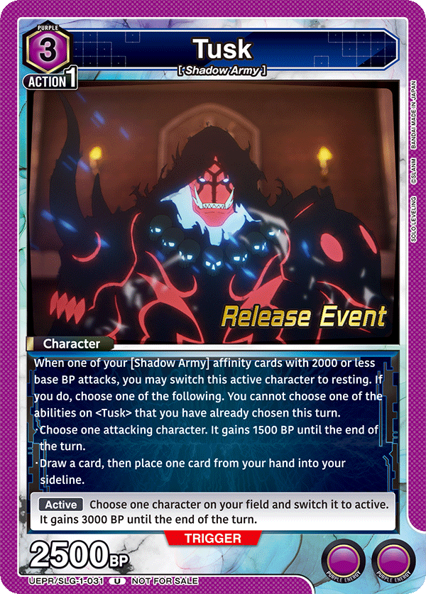 UEPR/SLG-1-031 Tusk