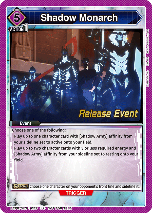 UEPR/SLG-1-039 Shadow Monarch