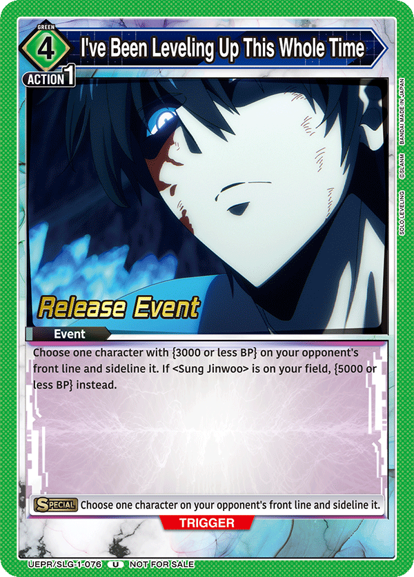 UEPR/SLG-1-076 I've Been Leveling Up This Whole Time
