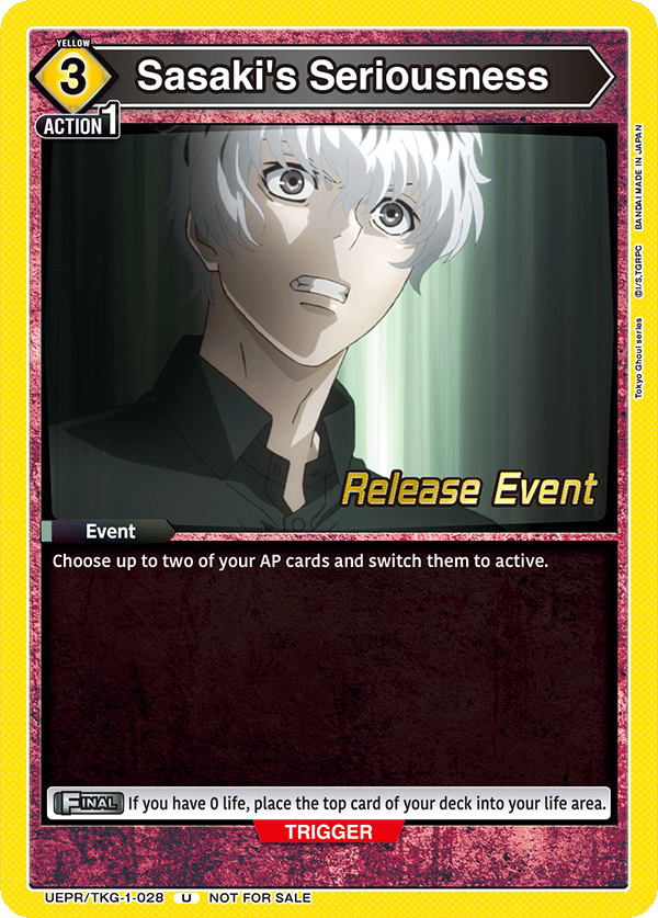 UEPR/TKG-1-028 Sasaki's Seriousness
