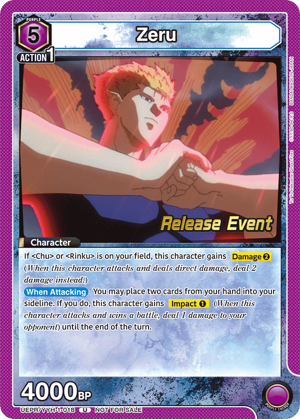 UEPR/YYH-1-018 Zeru