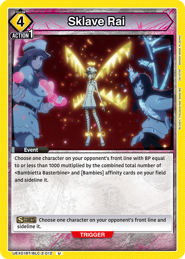 UEX01BT/BLC-2-012 Sklave Rai