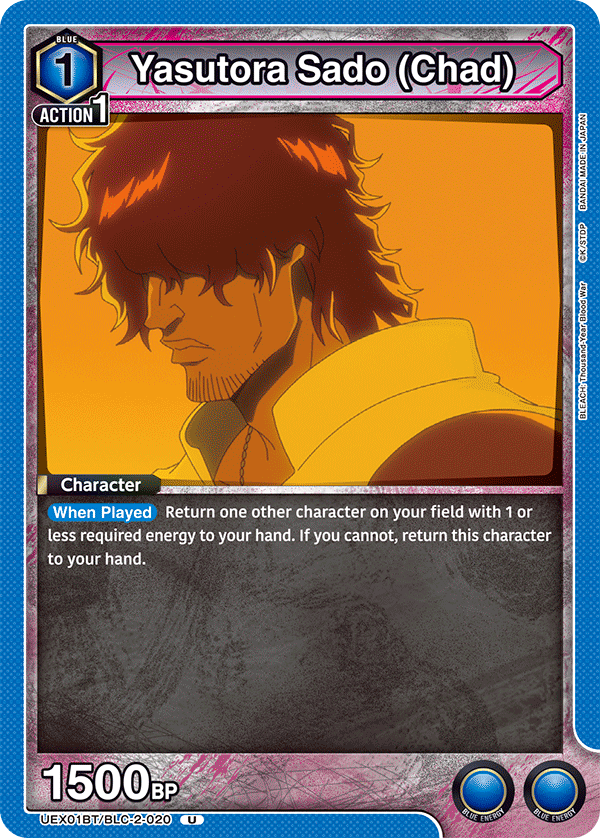 UEX01BT/BLC-2-020 Yasutora Sado (Chad)