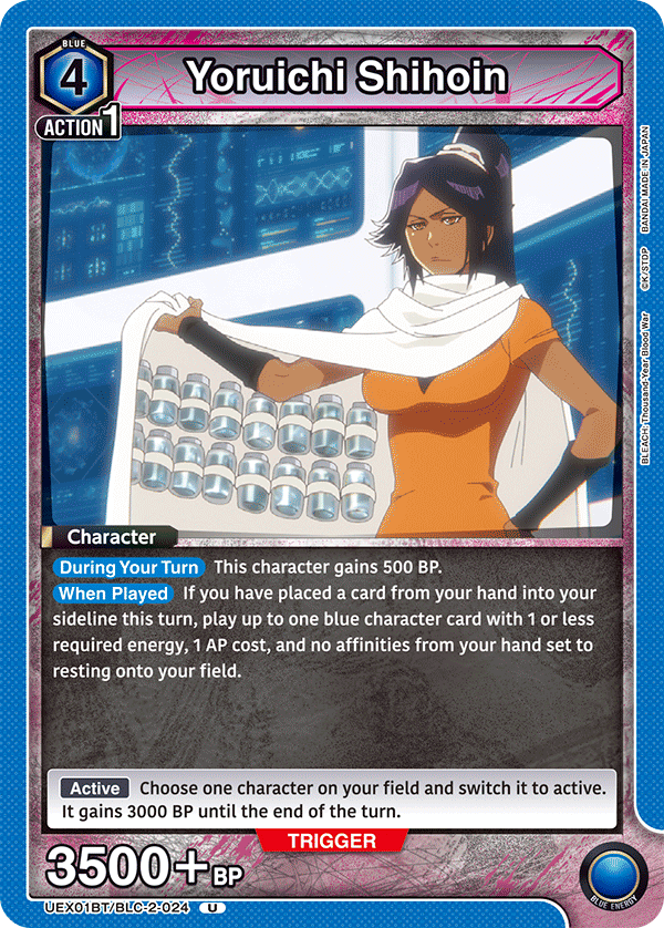 UEX01BT/BLC-2-024 Yoruichi Shihoin