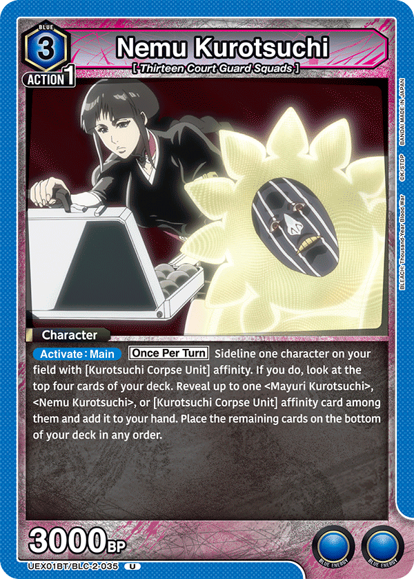 UEX01BT/BLC-2-035 Nemu Kurotsuchi