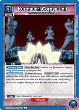 UEX01BT/BLC-2-044 Kurotsuchi Corpse Unit