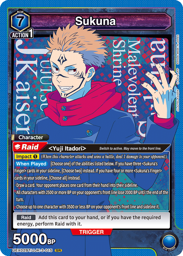 UEX02BT/JJK-3-015 Sukuna