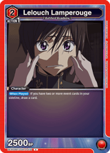 UEX03BT/CGH-2-070 Lelouch Lamperouge
