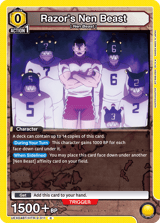 UEX04BT/HTR-2-011 Razor's Nen Beast