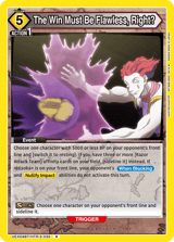 UEX04BT/HTR-2-032 The Win Must Be Flawless, Right?