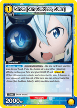 UEX06BT/SAO-2-010 Sinon (Sun Goddess, Solus)