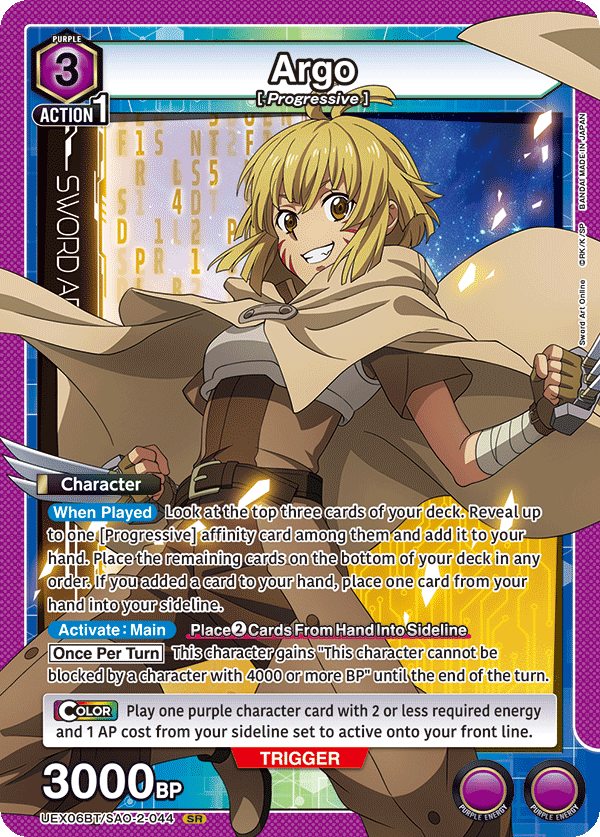 UEX06BT/SAO-2-044 Argo