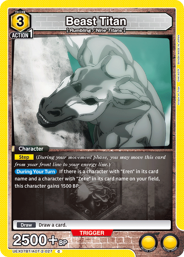 UEX07BT/AOT-2-027 Beast Titan