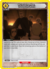 UEX07BT/AOT-2-036 We're Going. Now. To Save the World
