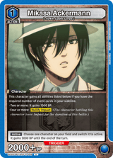 UEX07BT/AOT-2-046 Mikasa Ackermann