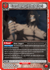 UEX07BT/AOT-2-072 Eren Jaeger (Attack Titan)